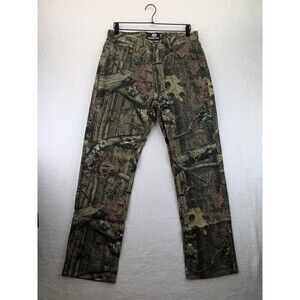 Mossy Oak Camouflage Break -Up Infinity Jeans Mens Sz 32x32 Hunting 5 Pockets